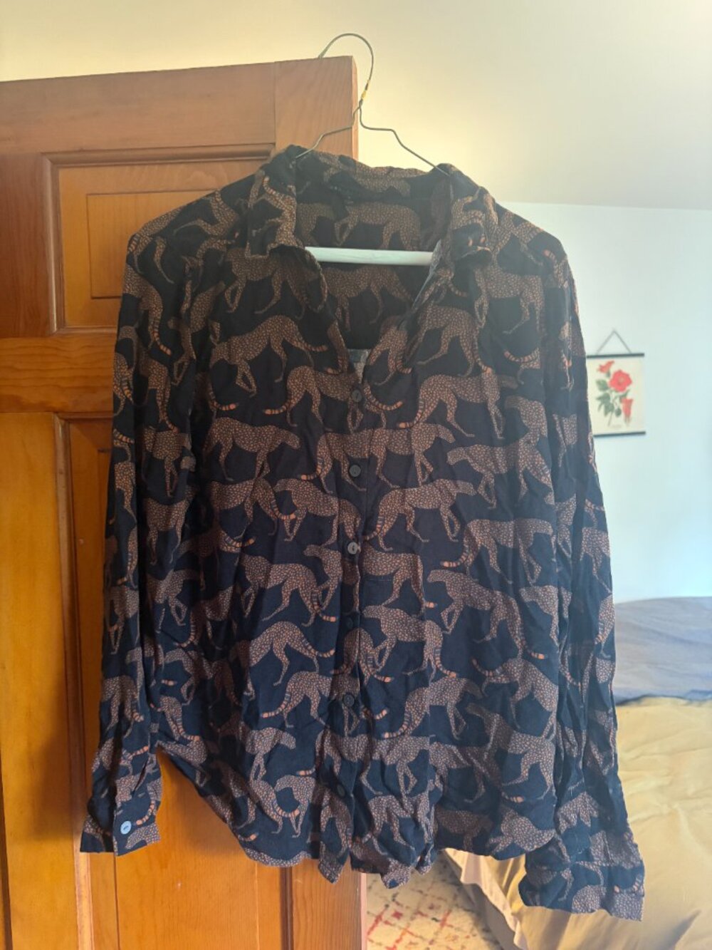 collared long sleeve shirt